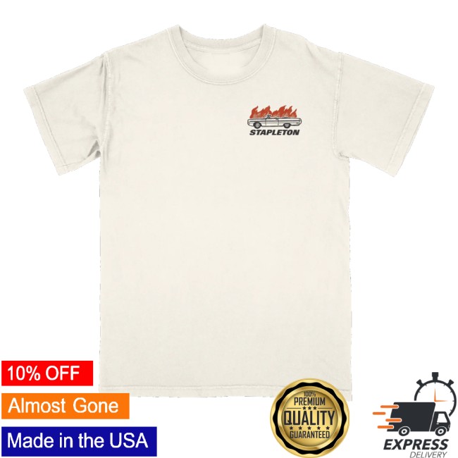 kenny Chris Stapleton Merch Store White Horse Pyro Crew Shirts kenny Chris Stapleton Merch Store White Horse Pyro Crew Shirts