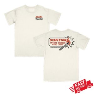 kenny Chris Stapleton Merch Store White Horse Pyro Crew Shirtss kenny Chris Stapleton Merch Store White Horse Pyro Crew Shirtss