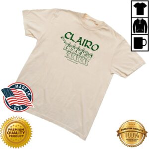 kenny Clairo Merch Charm Trumpet Fest Tee Ivory1
