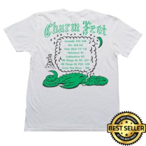 kenny Clairo Merch The Charmer Fest Tee White