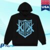 Clipse Merch Store Kaws X Clipse Shield Hoodie Black Blue 3 kenny Clipse Merch Store Kaws X Clipse Shield Hoodie Black Blue