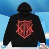 Clipse Merch Store Kaws X Clipse Shield Hoodie Black-Red 3 kenny Clipse Merch Store Kaws X Clipse Shield Hoodie Black Red
