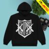 kenny Clipse Merch Store Kaws X Clipse Shield Hoodie Black White