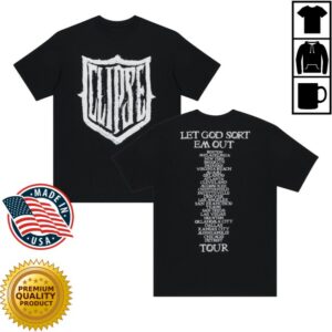 kenny Clipse Merch Store Let God Sort Em Out Tour Logo Shirtss