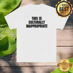 kenny Clipse Merch Store This Is Culturally Inappropriate Shirt