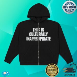 kenny Clipse Merch Store This Is Culturally Inappropriate Zip Hoodies