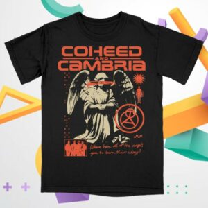 kenny Coheed And Cambria Merch Angels Gone Shirt