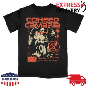 kenny Coheed And Cambria Merch Shop Store Angels Gone Shirt