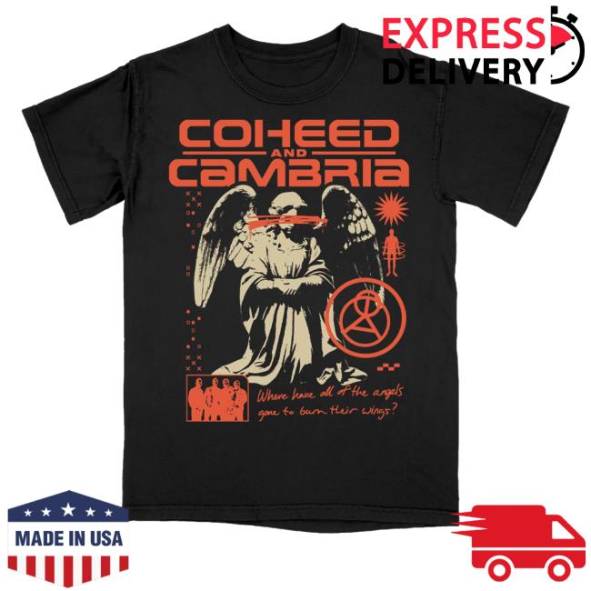 kenny Coheed And Cambria Merch Shop Store Angels Gone Shirt kenny Coheed And Cambria Merch Shop Store Angels Gone Shirt