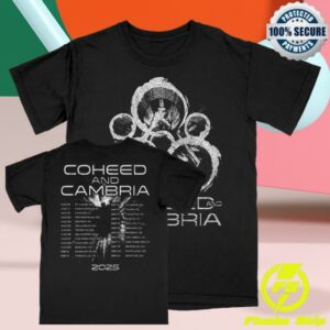 kenny Coheed And Cambria Merch Shop Store Stone Keywork Fall Tour Shirt kenny Coheed And Cambria Merch Shop Store Stone Keywork Fall Tour Shirt