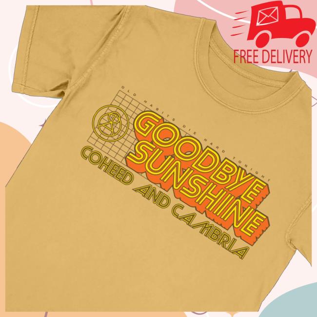 kenny Coheed And Cambria Merch Shop Store Sunshine Shirte kenny Coheed And Cambria Merch Shop Store Sunshine Shirte