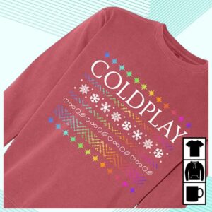 kenny Coldplay Merch Shop Coldplay Holiday Sweatshirtw kenny Coldplay Merch Shop Coldplay Holiday Sweatshirtw