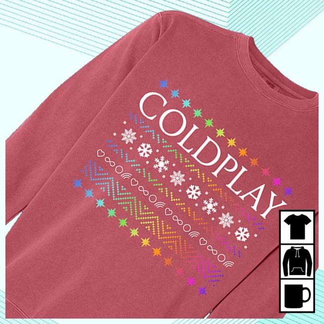 kenny Coldplay Merch Shop Coldplay Holiday Sweatshirtw kenny Coldplay Merch Shop Coldplay Holiday Sweatshirtw