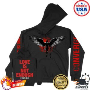 kenny Converge Merch Shop Love Is Not Enough Dark Angel Hoodie