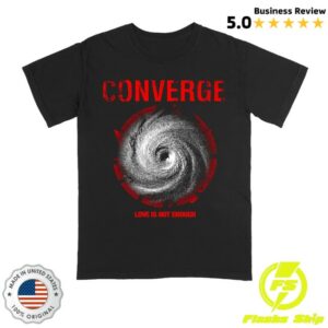 kenny Converge Merch Store The Storm Shirt Black