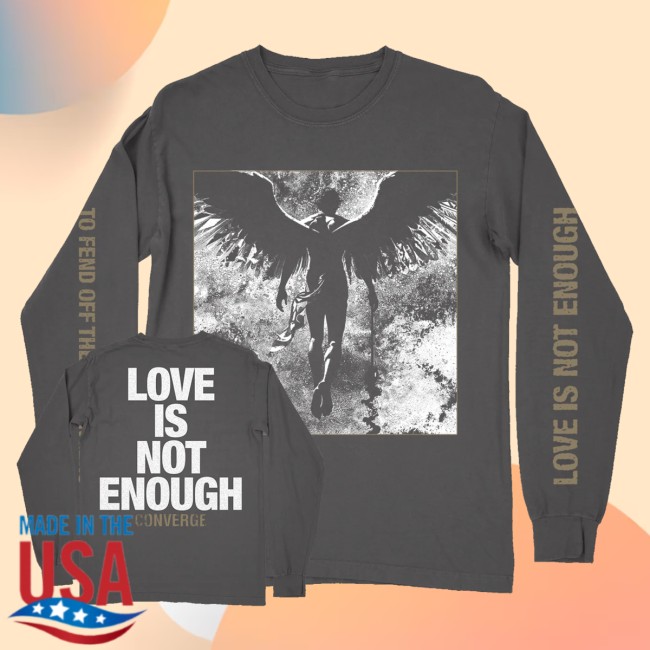 kenny Converge Store Merch Love Is Not Enough Album Long Sleeve Pepper kenny Converge Store Merch Love Is Not Enough Album Long Sleeve Pepper