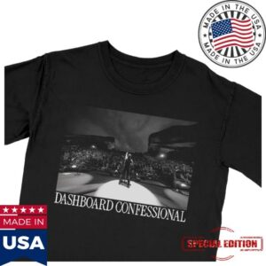 kenny Dashboard Confessional Store Merch Shop Red Rocks Photo Shirtw