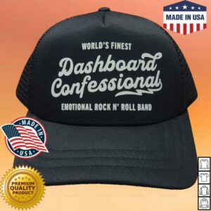 kenny Dashboard Confessional Store Merch Shop Worlds Finest Hat