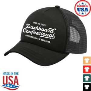 kenny Dashboard Confessional Store Merch Shop Worlds Finest Hatsx