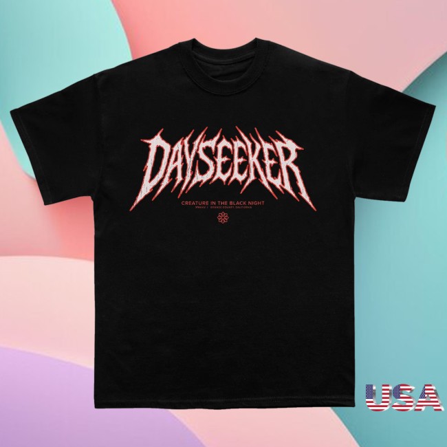 kenny Dayseeker Merch Creature Metal Black Shirt kenny Dayseeker Merch Creature Metal Black Shirt