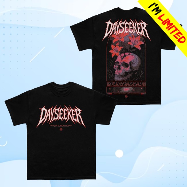 kenny Dayseeker Merch Creature Metal Black Shirt0 kenny Dayseeker Merch Creature Metal Black Shirt0