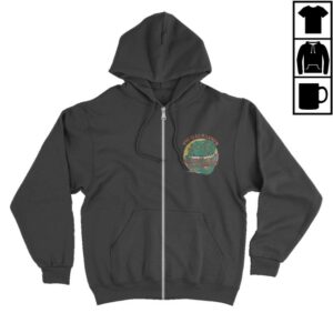 kenny Dead Milkmen Merch Store Big Lizard Zip Up Hoodies