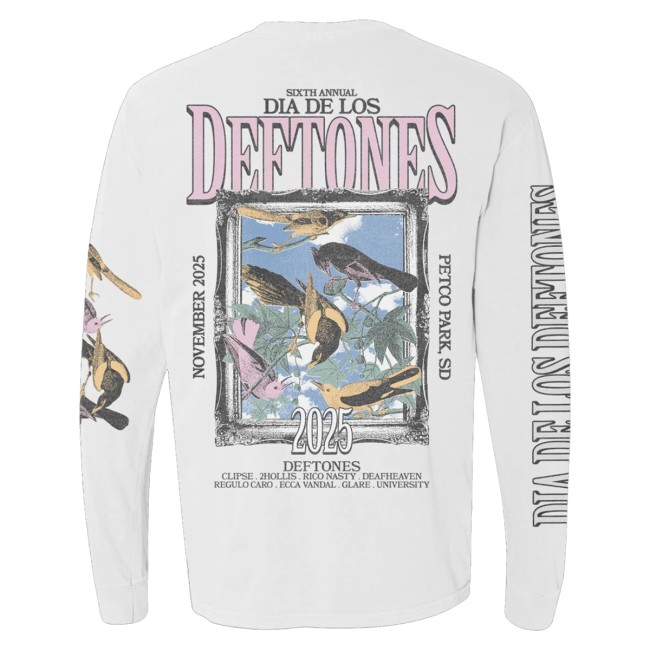 kenny Deftones Merch Bird Frame Long Sleeve Shirt kenny Deftones Merch Bird Frame Long Sleeve Shirt