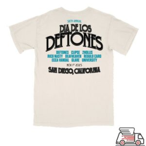kenny Deftones Merch Store Dove Line Up Shirt