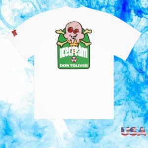 kenny Don Toliver Merch Store Icecream Cones Bones Octane Shirt White