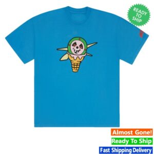 kenny Don Toliver Merch Store Icecream X Reebok Octane Blender Tee Blue