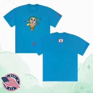 kenny Don Toliver Merch Store Icecream X Reebok Octane Blender Tee Bluess