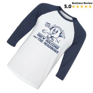kenny Drew Holcomb The Neighbors Merch Drew Holcomb The Neighbors Baseball Tee1