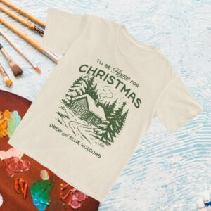kenny Drew Holcomb The Neighbors Merch Home For Christmas Tee1