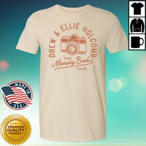kenny Drew Holcomb The Neighbors Merch Memory Bank Tour Tee Natural1 kenny Drew Holcomb The Neighbors Merch Memory Bank Tour Tee Natural1
