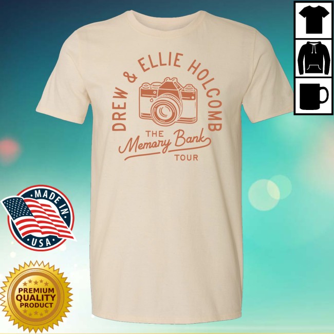 kenny Drew Holcomb The Neighbors Merch Memory Bank Tour Tee Natural1 kenny Drew Holcomb The Neighbors Merch Memory Bank Tour Tee Natural1