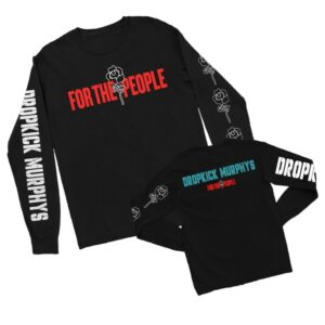 kenny Dropkick Murphys Merch For The People Long Sleeve Black1 kenny Dropkick Murphys Merch For The People Long Sleeve Black1