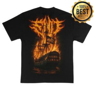 kenny Emos Not Dead Merch Burn The Fleet Tee0