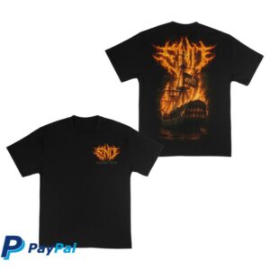 kenny Emos Not Dead Merch Burn The Fleet Tee1