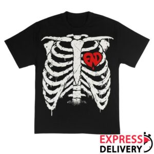 kenny Emos Not Dead Merch Ribcage Tee