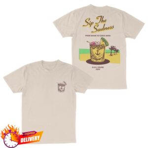 kenny Emos Not Dead Merch Sip The Sadness Tee1