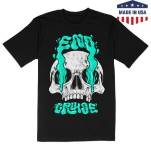 kenny Emos Not Dead Merch Weepy Skull Tee