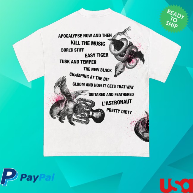 kenny Every Time I Die Store Merch Gutter Jumbo Print Shirt kenny Every Time I Die Store Merch Gutter Jumbo Print Shirt