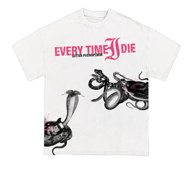 kenny Every Time I Die Store Merch Gutter Jumbo Print Shirts kenny Every Time I Die Store Merch Gutter Jumbo Print Shirts