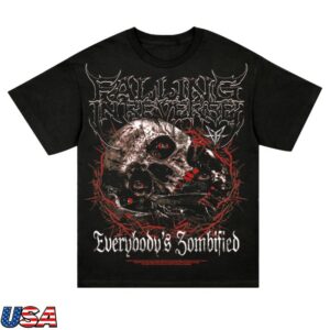 kenny Falling In Reverse Merch Everybodys Zombified Tee