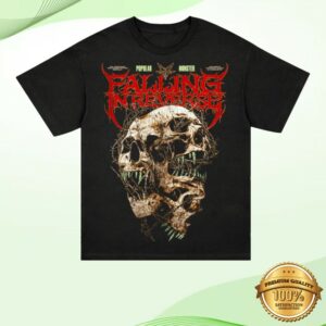 kenny Falling In Reverse Merch Store Triple Skull Shirt