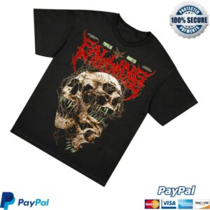 kenny Falling In Reverse Merch Store Triple Skull Shirtss kenny Falling In Reverse Merch Store Triple Skull Shirtss