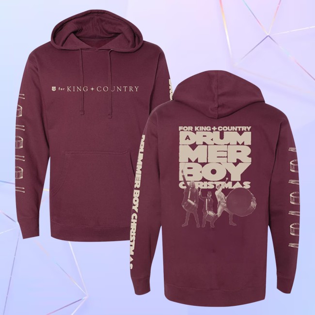 kenny For King And Country Merch A Drummer Boy Christmas Hoodie kenny For King And Country Merch A Drummer Boy Christmas Hoodie