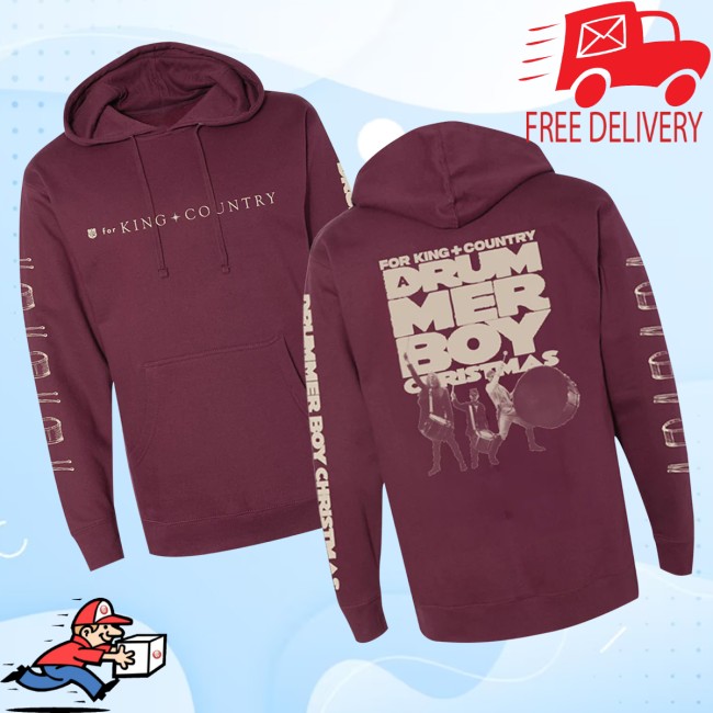 kenny For King And Country Merch A Drummer Boy Christmas Hoodie1 kenny For King And Country Merch A Drummer Boy Christmas Hoodie1