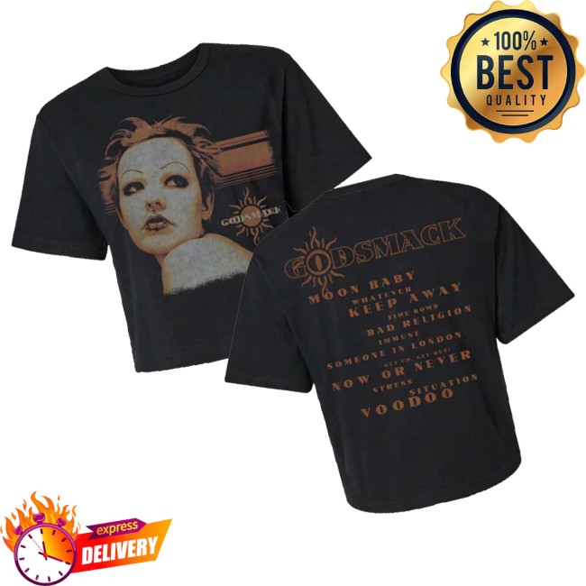 kenny Godsmack Merch Album Tracklisting Womens Crop Tee1 kenny Godsmack Merch Album Tracklisting Womens Crop Tee1