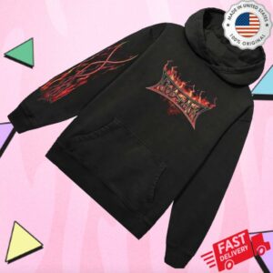 kenny Godsmack Merch Flame Logo Hoodie